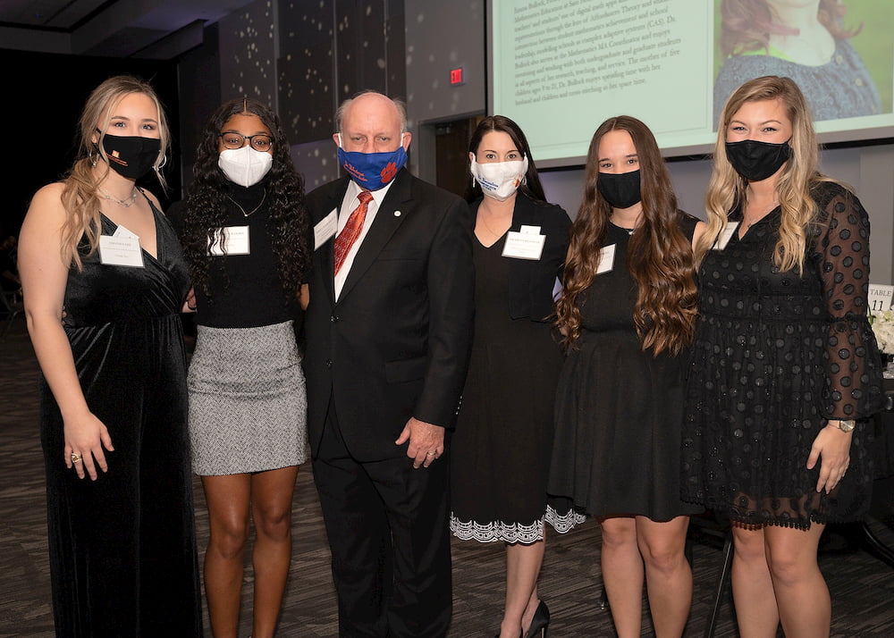 Group Photo at a Banquet